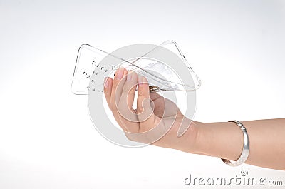 A woman`s hand Stock Photo